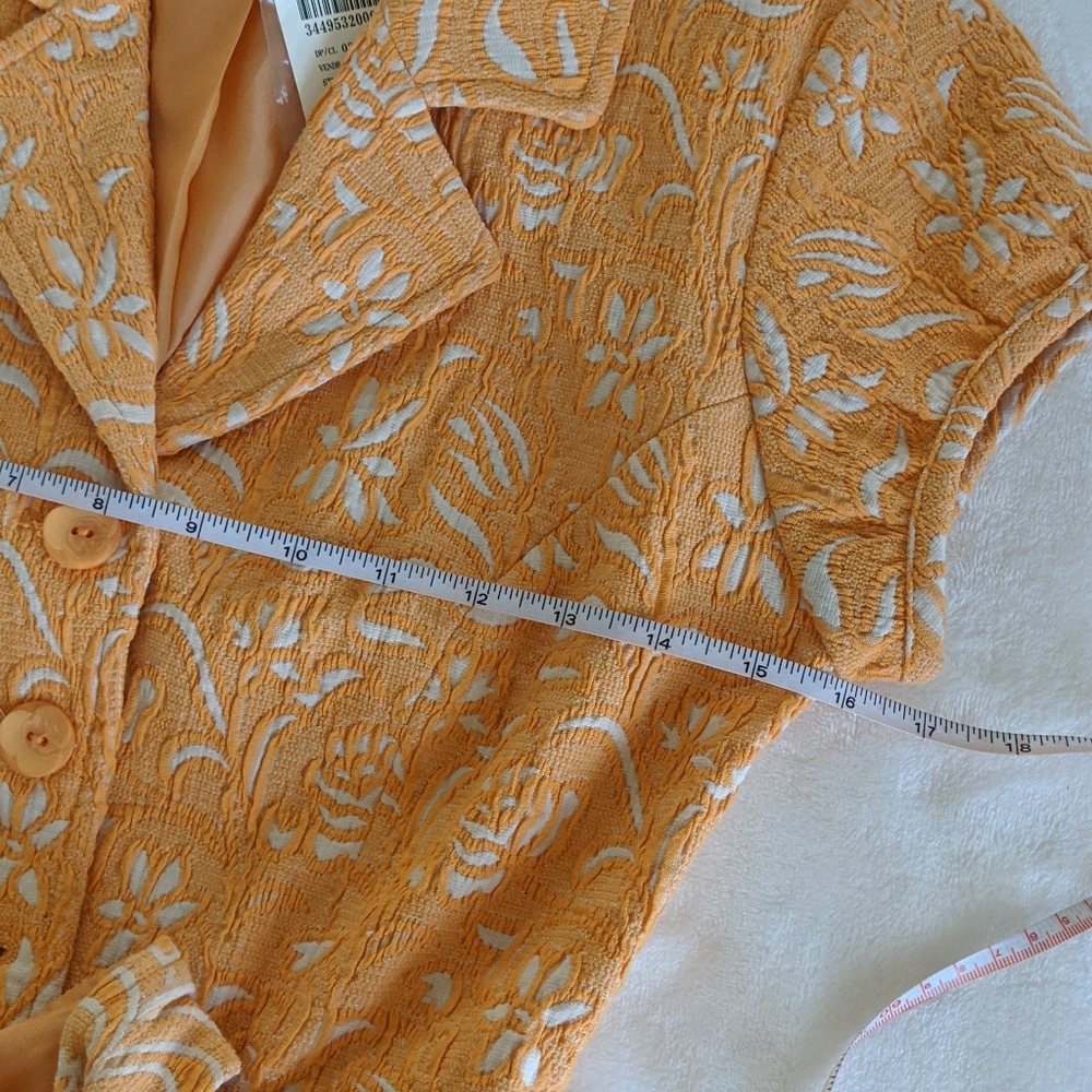 Arden B Springtime Cropped Belted Jacket - Picture 7 of 7